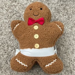 Cupcakes and Cashmere Gingerbread Boy and Girl Decorative Pillows